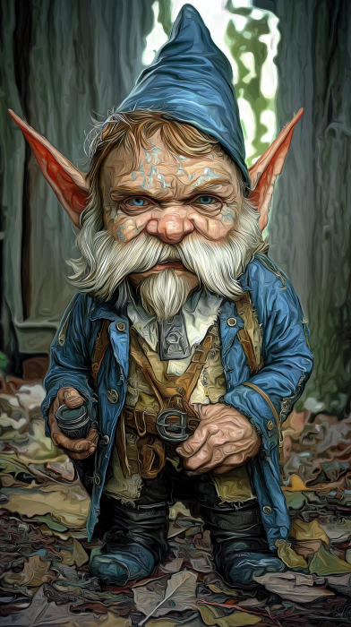 High Fantasy Gnome Character