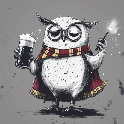 Owl in Glasses