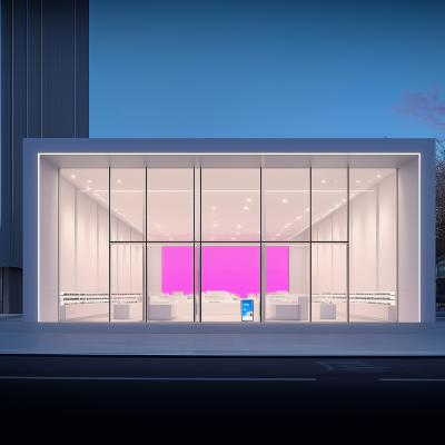 Modern Beauty Store Display