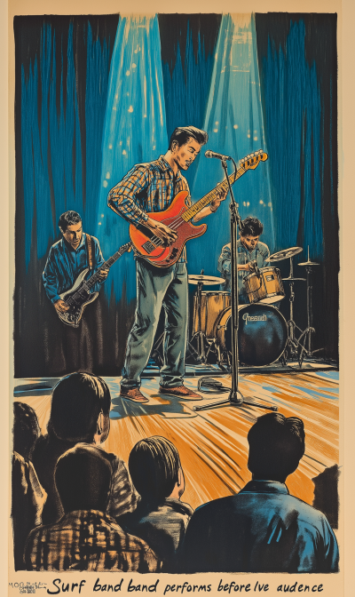 Surf Band Live Performance