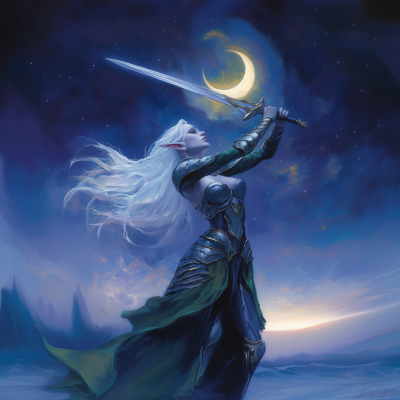 Drow Woman Dancing