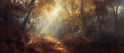 Autumn Forest Path