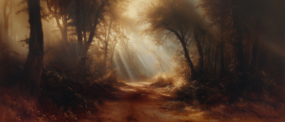 Autumn Forest Path