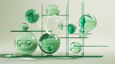 Surreal Glass Composition