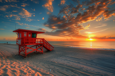 Sunset at the Beach