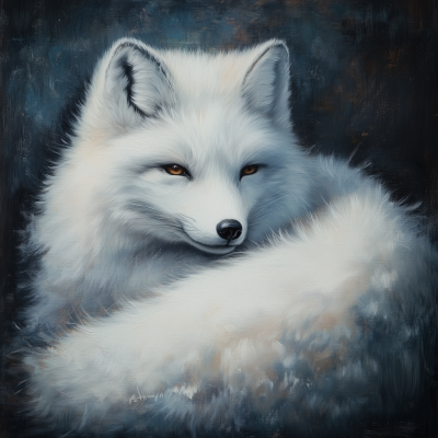 Arctic White Fox