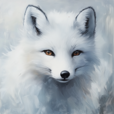 Arctic White Fox