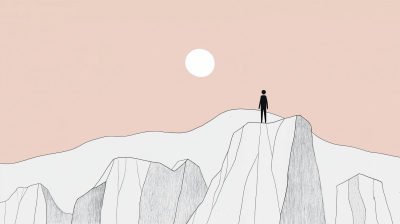 Stick Figure Climbing
