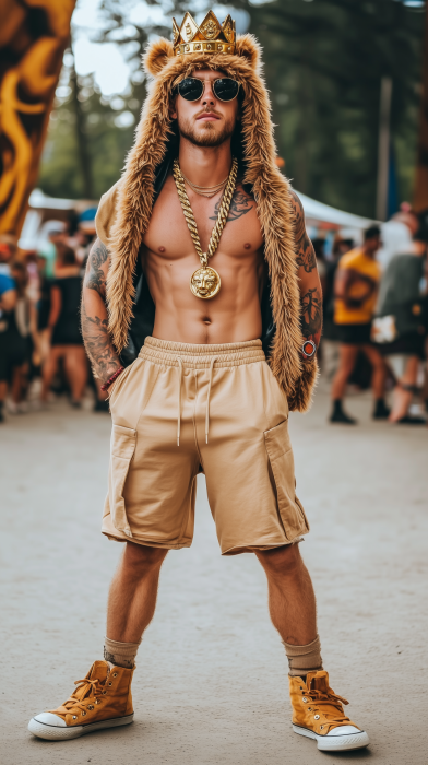 Modern Lion Festival Costume