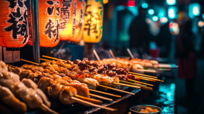 Neon Japanese Dinner