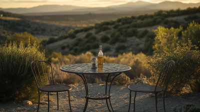Evening in the Spanish Desert
