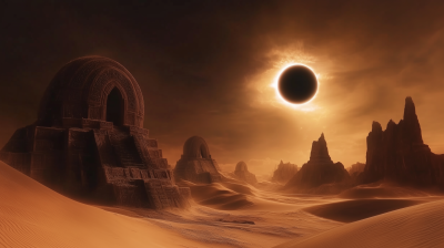 Desert Eclipse