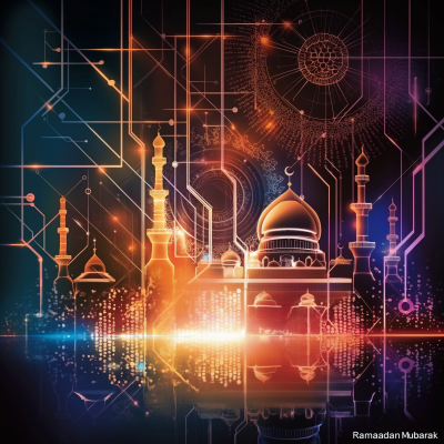 Modern Ramadan Card