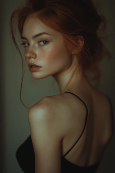 Feminine Shoulder Portrait