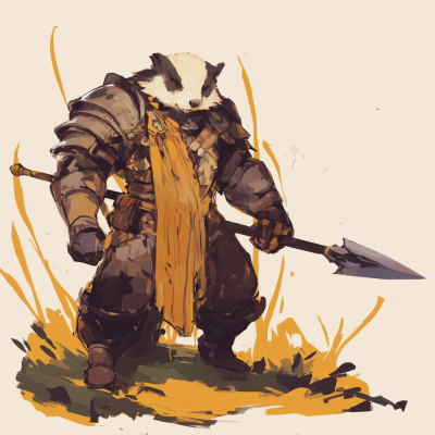 Armored Badger Warrior