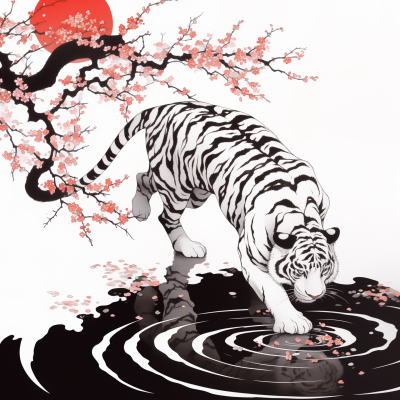 Japanese Style Tiger