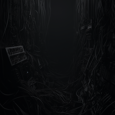 Black Void Background