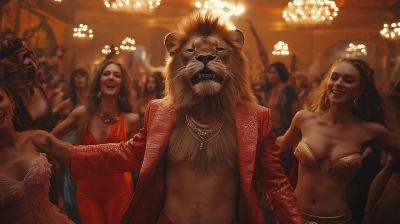 Dancing Lions in Vegas