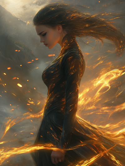 Creature of Fire and Time