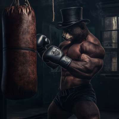 Gangster Sunbear Working Out