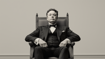 Elon Musk Illustration