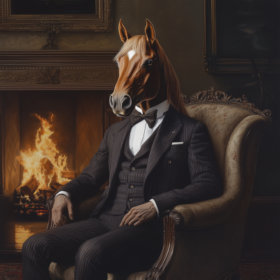 Elegant Horse Portrait