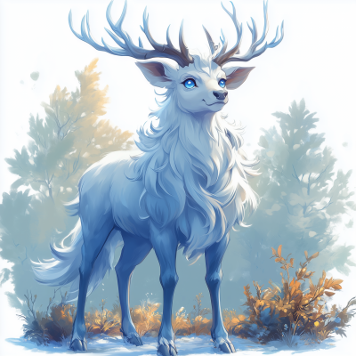 Majestic White Stag