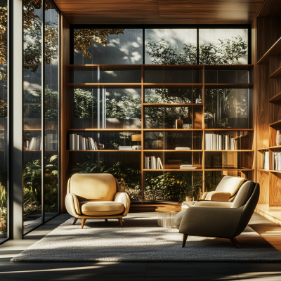 Cozy Minimalist Lounge