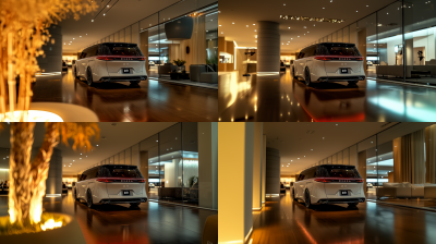 Futuristic Denza D9 Minivan