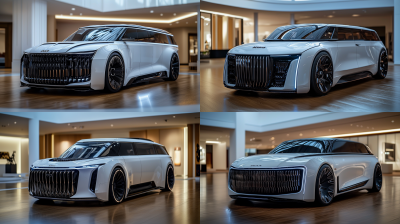 Futuristic Luxury Minivan