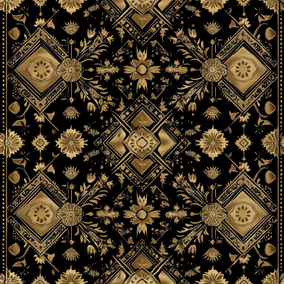 Intricate Batik Design