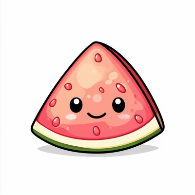 Cute Watermelon Slice