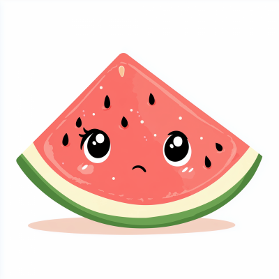 Kawaii Watermelon Slice