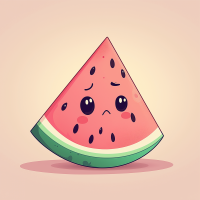 Cute Watermelon Slice