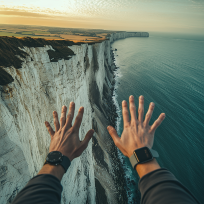 Suspended Above the Cliffs