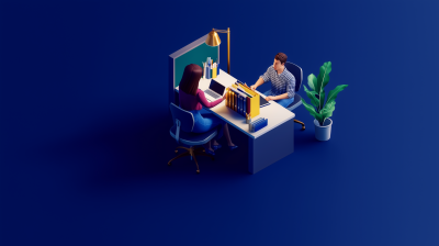 Isometric Office Scene