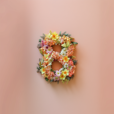 Floral Figure Eight Arrangement