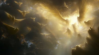 Fleet of Angels in Dark Heaven