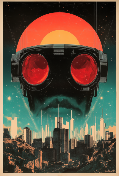 Futuristic Sci-Fi Movie Poster