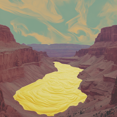 Grand Canyon with Mayonnaise