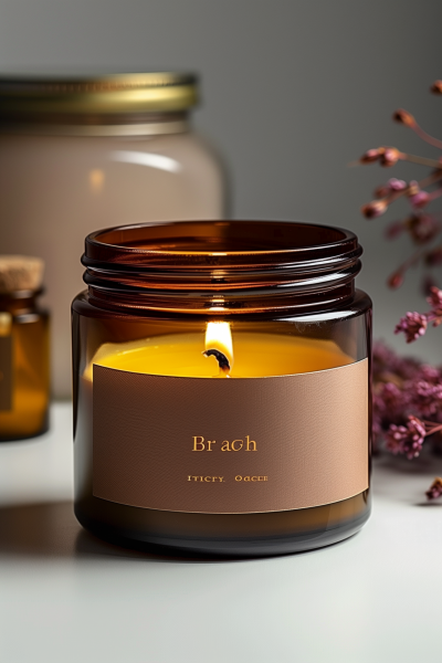 Amber Jar Candle