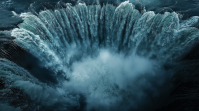 Waterfall at Night