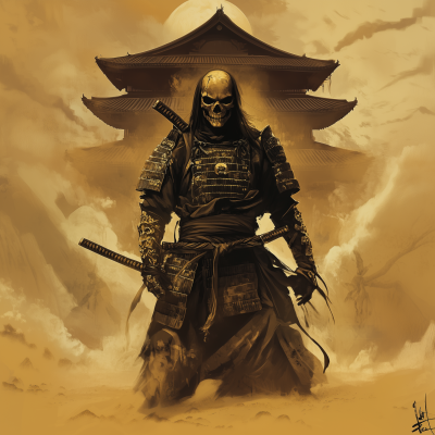 Samurai Eddie in Sandstorm