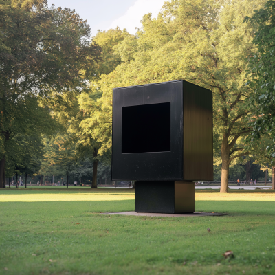 Giant Toniebox in the Park