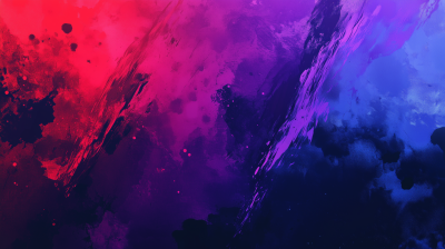 Color Splash Abstract Art