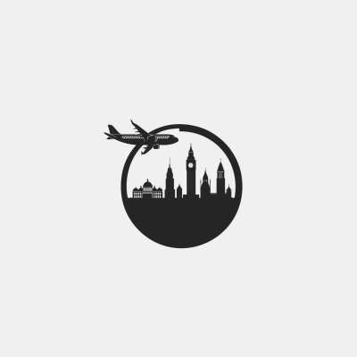 Minimalist Travel Logo