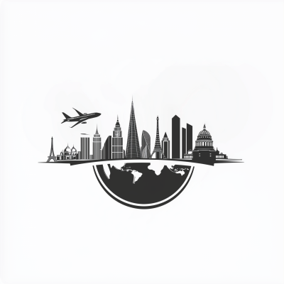 Minimalist Travel Logo