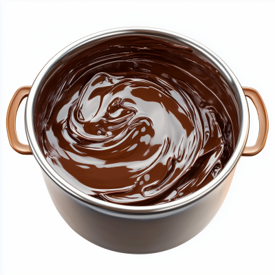 Melting Chocolate in Pot