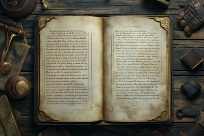 Fantasy Quest Journal Layout