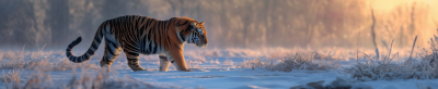 Siberian Tiger on Ice